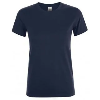 SOLS Womens/Ladies Regent Short Sleeve T-Shirt (French Navy)