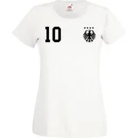 Youth Designz T-Shirt Deutschland Damen T-Shirt Trikot WM 2026 mit trendigem Motiv