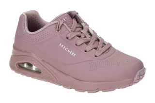 Skechers 73690 DKMV UNO - STAND ON AIR Damenschuhe in Lila - dark mauve mit A...