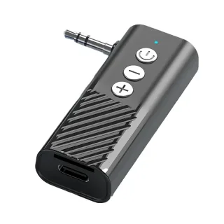 D28 3 in 1 bluetooth Transmitter Receiver 3.5mm Audio AUX Adapter Supports TF Card Hand-Free Call for Car Speaker