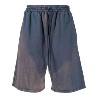 Off-White - "Diag Tab Skate" Sweat-Shorts für Herren (Dunkles Marineblau)