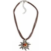 Allgäu Rebell Collier Maria, mit Edelweiß