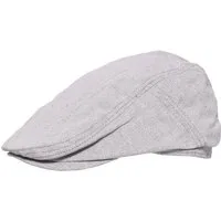 bugatti Flat Cap Flatcap mit Fischgrät-Design und bugatti-Stickerei