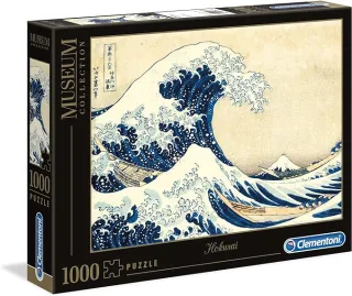 Clementoni Puzzle 39378 - Hokusai: Die große Welle [1.000 Teile]