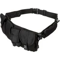 MFH Gürteltasche Hüftgurt, mit 6 Taschen, 5,5 cm, schwarz