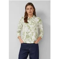 s.Oliver Kurzarmbluse T-Shirt Elastische Jersey-Bluse mit 3/4-Ärmeln