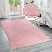 Bruno Banani Hochflor-Teppich Shaggy Soft, rechteckig, Höhe: 30 mm, gewebt, Uni Farben, besonders weich und kuschelig, Kundenliebling