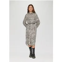 QS Midikleid Kleid Langes Kleid mit All-Over-Print