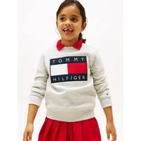 Tommy Hilfiger Sweatshirt Kinder bis 16 Jahre, mit Rundhalsausschnitt