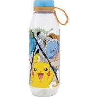 POKÉMON Trinkflasche Pokemon Pikachu and Friends Wasserflasche Flasche 650 ml