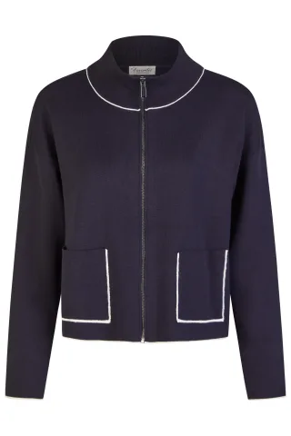 Barbara Lebek - Strick navy - Gr. - 42