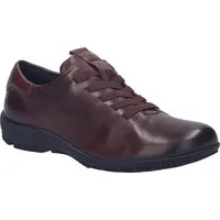 Josef Seibel Charlotte 01 Schnürschuh Halbschuh, Sneaker mit Logoprägung, Komfortweite G (weit)