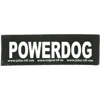 Julius-K9 Hunde-Powergeschirr 2 Klettsticker "Powerdog"