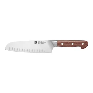 ZWILLING Pro Wood Santokumesser 18 cm, Kullenschliff