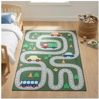 Tapiso Kinderteppich SNOOKI, rechteckig, Höhe: 5 mm, Bunter Kinderteppich, weich, robust und leicht zu reinigen