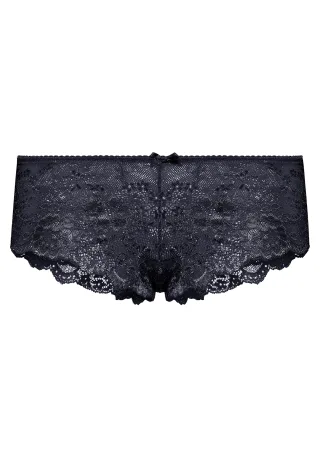 LASCANA - LASCANA Panty black iris - Gr. - 44/46