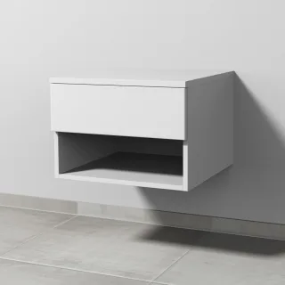 Sanipa Anbau-/Solitärschrank 2morrow (P1352) 340x500x520 Weiß-Soft, P135243 P135243