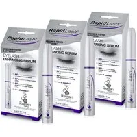 P-Beauty Cosmetic Accessories Wimpernserum Rapid/Lash Eyelash Serum zur Wimpernverlängerung 3ml, 3-tlg., Wimpernserum, Wimpernpflege, Rapid Serum