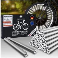 WEIDEBACH Fahrradreflektor Speichenreflektoren Fahrrad StVZO, für mehr Sichtbarkeit, (72 St)