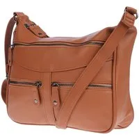 Christian Wippermann Umhängetasche Damen Tasche Schultertasche Umhängetasche Crossover (einzeln), Bag Leder Optik Handtasche