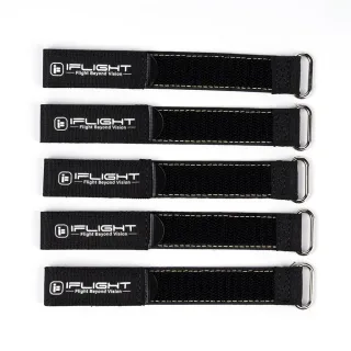 5PCS iFlight Anti-slip Nylon Lipo Battery Straps Belt For RC FPV Racing Drone