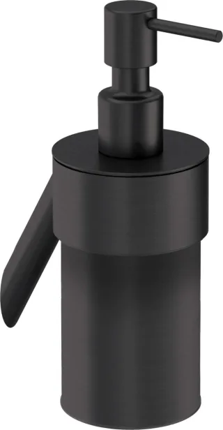 Neuesbad Serie 600 Seifenspender zur Wandmontage, Schwarz NB1DEADIN4211