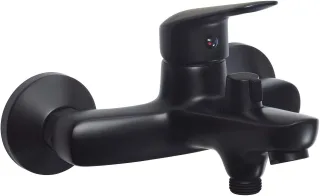Neuesbad Serie 270 Wannenarmatur ohne Brauseset, Schwarz NB1DEBMON10M1