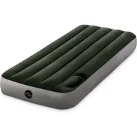Intex Luftbett Indoor & Outdoor Luftbett Cot Downy Airbed 191x76x25 + Fußpumpe 64760