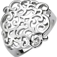 JOBO Fingerring, breit 925 Silber