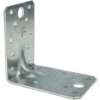 MASTERPROOF PROFESIONAL Winkelverbinder Lochplattenwinkel Winkelverbinder, feuerverzinkt
