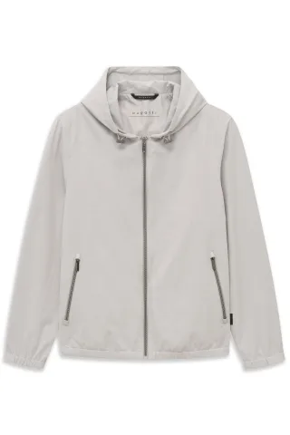 bugatti - Herren Blouson hellgrau - Gr. - 56