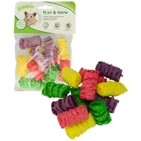 Holland Animal Care Tier-Intelligenzspielzeug Nagerspielzeug Play & Chew Pops