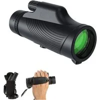 TWUFY Monokulares Teleskop 10x42, Hochauflösendes für Erwachsene Jagen Monokular (BAK4-Prisma & FMC-Objektiv, Vogelbeobachtung Wandern)