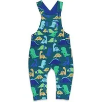 Toby Tiger Latzhose Latzhose mit Dinosaurier Print