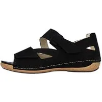 Waldläufer Heliett Sandale (1-tlg) Sandalen - Herausnehmbares Fußbett, Aus hochwertigem Nubukleder
