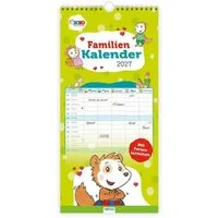 Trötsch Verlag Wandkalender TRÖTSCH - Familienkalender Bobo Siebenschläfer 2027