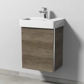 Sanipa 3way Waschtischunterbau zu Laufen Pro S Waschtisch mit 1 Tür, Eiche-Nebraska BR78337