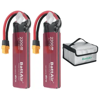 [EU/USA Direct]ISDT BattAir 2nd Gen 7.4V 2200mAh 50C 2S Smart LiPo Battery Wireless APP Control XT60 Plug for RC Drones