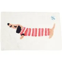 Rex London Badematte Badmatte 80x50cm buntes Motiv Badvorleger, Baumwolle