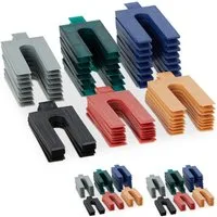 relaxdays Abstandshalter Kunststoff 144er Set (144-St)