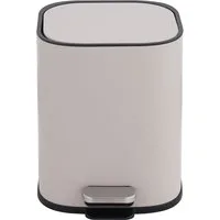 OTTO home Mülleimer Keenna, Soft Close, mit verstecktem Griff, Treteimer für Küche oder Bad, Abfalleimer mit Deckel