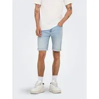 ONLY & SONS Jeansshorts ONSPLY JOG LBD 0023 ANA DNM SHORTS NOOS Baumwollmischung, regular fit