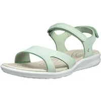 Ecco Cruise II 3 Strap (Nubukleder) grün Damen Sandale