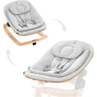 Hauck Hochstuhlaufsatz Eco Bouncer, inkl Wippengestell und Alpha-Adapter