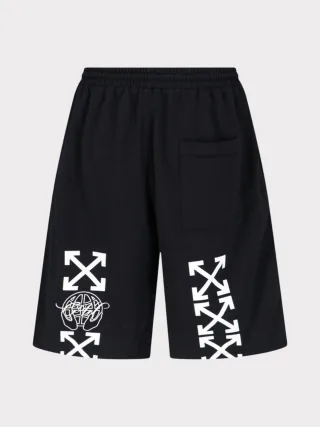 Off-white Exact Opposite Skate Sweatshorts Schwarz
