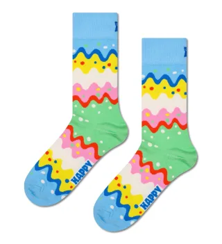 happy socks - Easter Egg Sock Blau - Gr. - 38