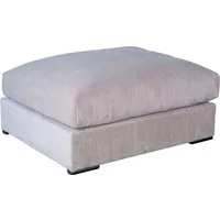 Home affaire Polsterhocker Casa XXL, B: 125 cm, Mega-Hocker, in Cord oder Chenille-Struktur, Federkern
