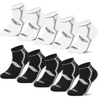 L&K Sportsocken 2303 (10er-Pack) Herren Sneaker Socken aus Baumwolle