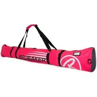 BRUBAKER Skitasche Carver Champion Ski Tasche - Pink (Skibag für Skier und Skistöcke, 1-tlg., reißfest und schnittfest), gepolsterter Skisack mit Zipperverschluss