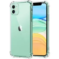 CoolGadget Handyhülle Anti Shock Rugged Case für Apple iPhone 11 6,1 Zoll, Slim Cover Kantenschutz Schutzhülle für iPhone 11 Hülle Transparent